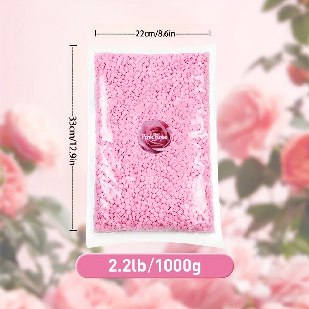 Hard Wax Beads 1000g for At Home Hair Removal, Six Color Choices for Face and Body Waxing for Women and Men — image 6