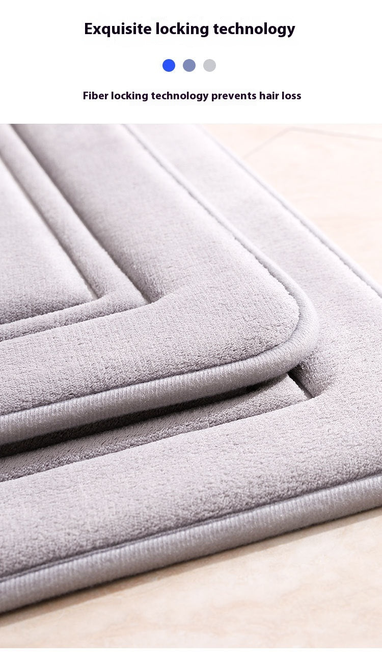 Simple Bathroom Non-slip Kitchen Bathroom Entrance Mat