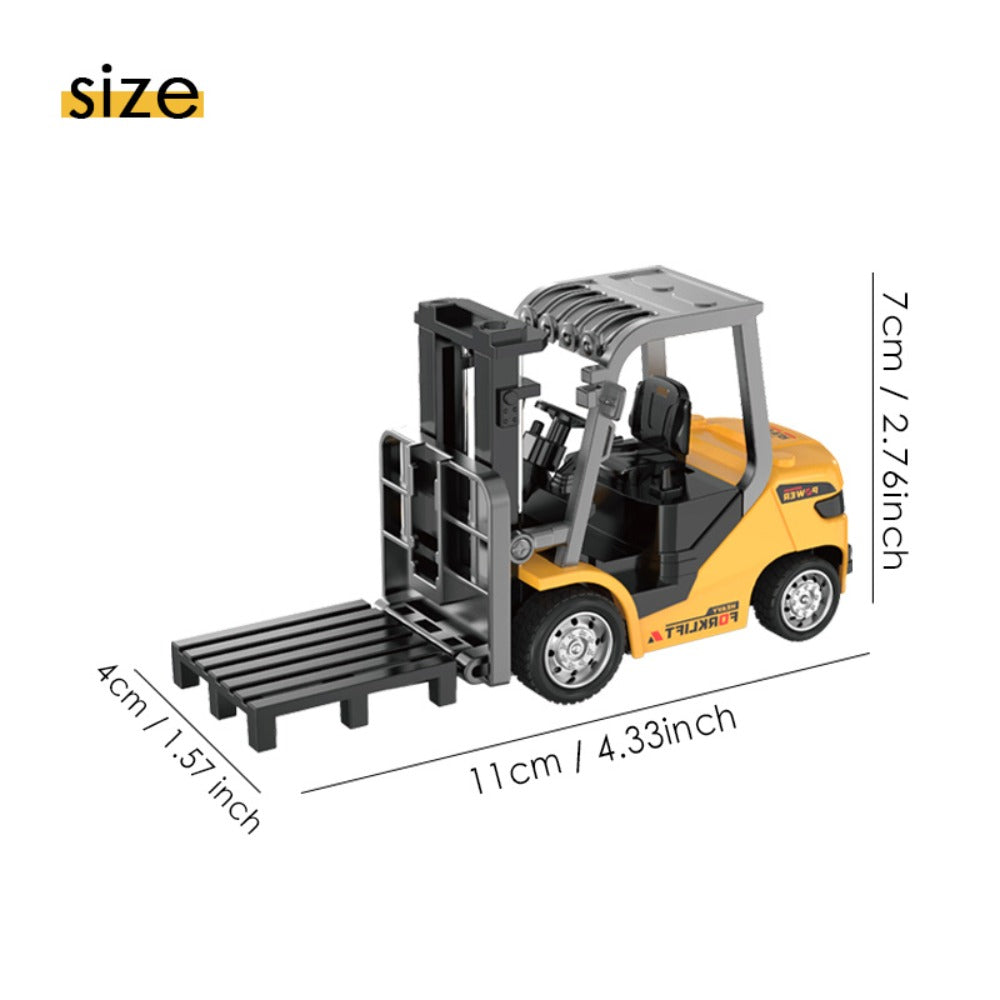 Remote Control Excavator Loader Dump Truck Toy for Kids 2.4GHz Alloy RC Construction Vehicle with Light & Sound — image 18