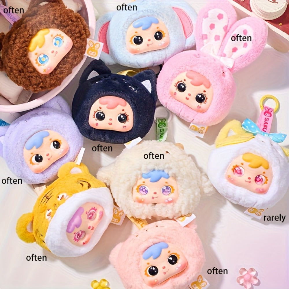 Cute Plush Animal Doll with Big Eyes with the Listed Color, Size or Set Options for Everyday Use — image 3