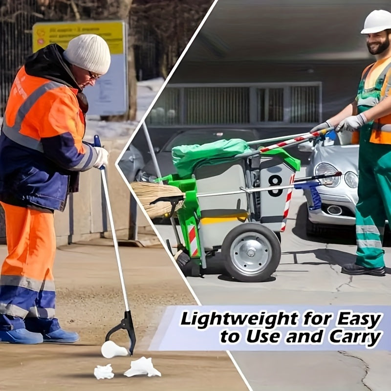 Grabber Tool Reacher 32-Inch Foldable Telescopic – 360° Rotating Jaws & Magnetic Tip Litter Picker, Lightweight Easy-Grip Rea