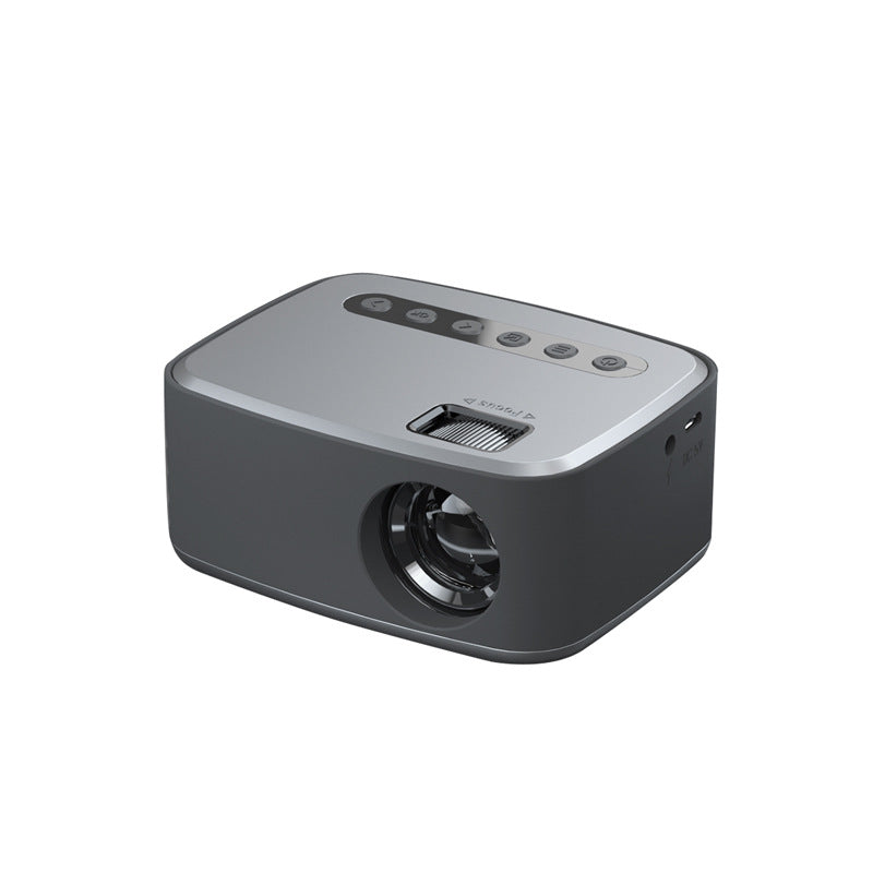 Mini Projector Led Home Theater Video Beamer Black