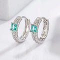 925 sterling silver daily versatile platinum plated earrings jewelry - V.I.P Digital Presence