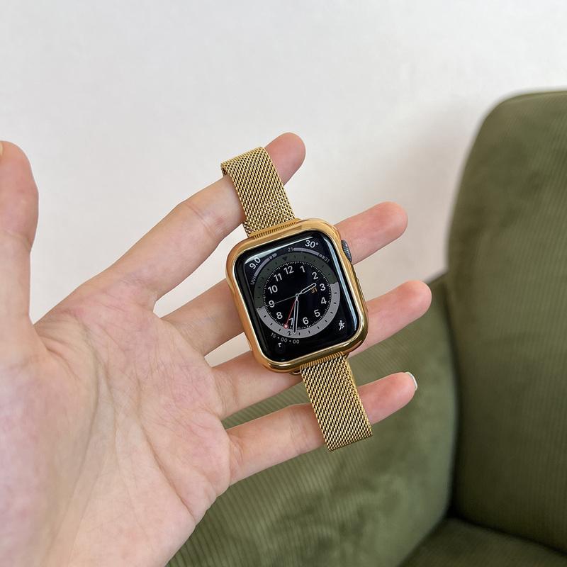 Apple Watch S7/S8 Thin Milanese Loop Strap for iWatch Series 9