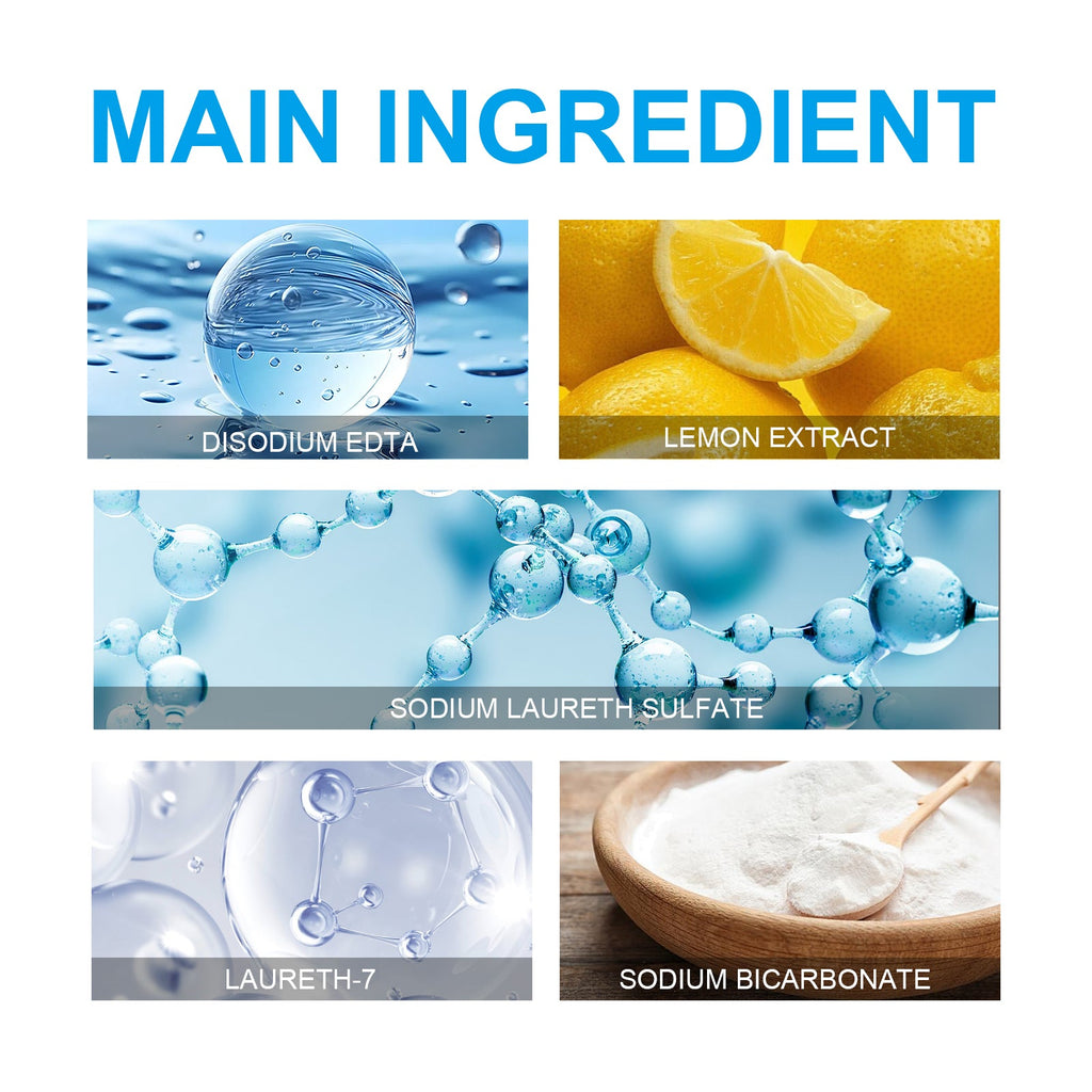 Multisurface Cleaning Tablets, Toilet Deodorant Wash Sink Toilet Stain Cleaning Effervescent Tablet