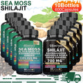 Sea Moss & Shilajit Supplement Bundle 10 Bottles, 12-in-1 Sea Moss + 8-in-1 Shilajit with Ashwagandha — image 9