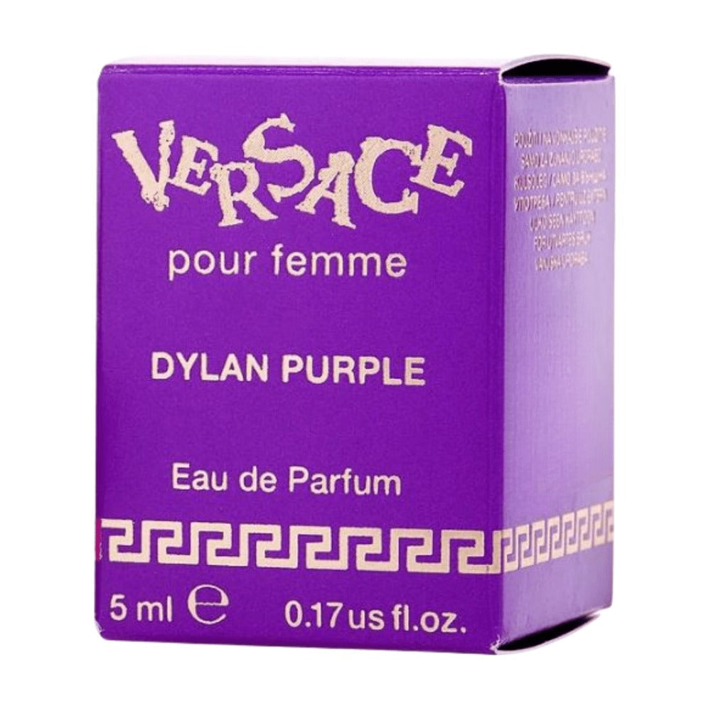 Versace Dylan Purple Pour Femme Perfume for Women EDP Travel Spray 5ml Authentic Floral for Bath Time, Home Spa and Personal 