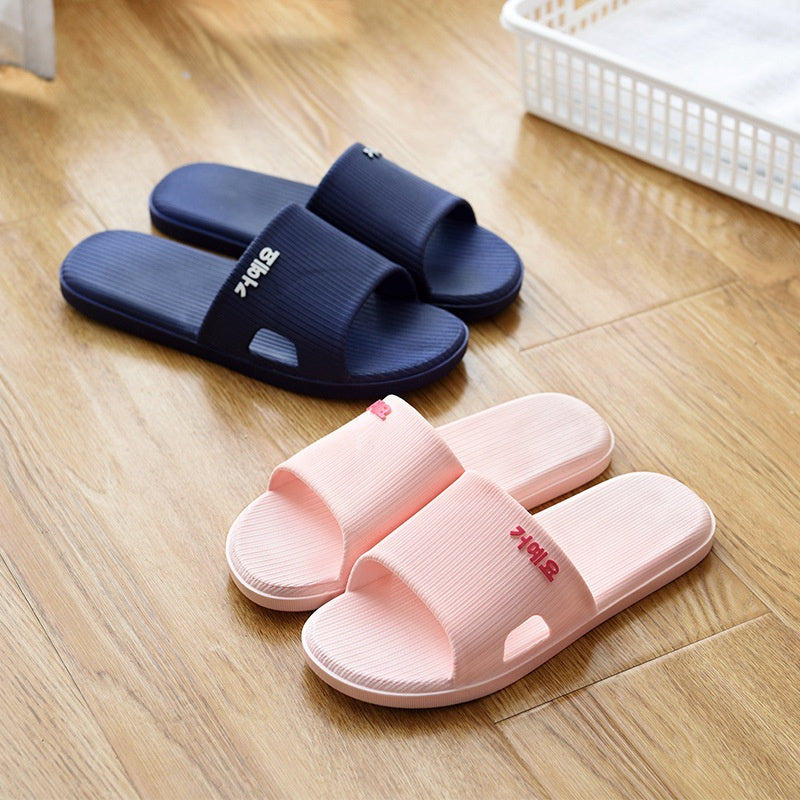 Bathroom Non-slip Men And Women Bathing Platform Slippers