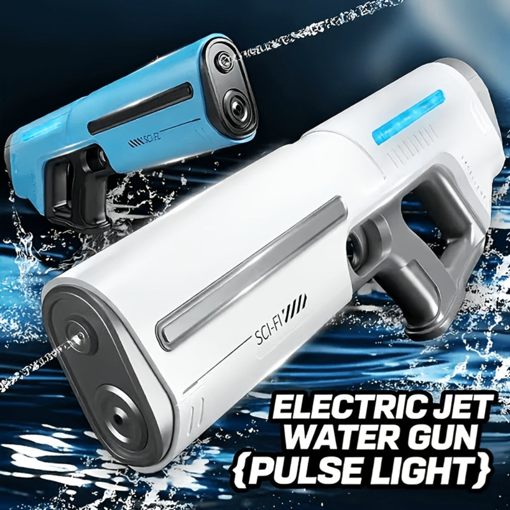 Electric Pulse-Light Water Blaster Bundle with Hard Case, Pictured Goggles and Three Color Choices — image 5