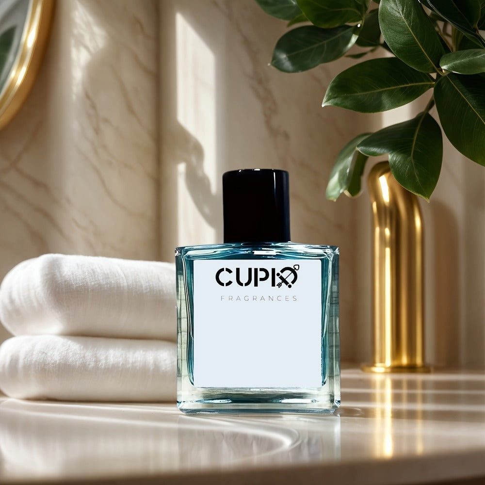 Men's Cologne CUPID 2.0 50ml Spray in Clear Square Glass Bottle with Black Cap and Single 1.69oz Selection — image 6