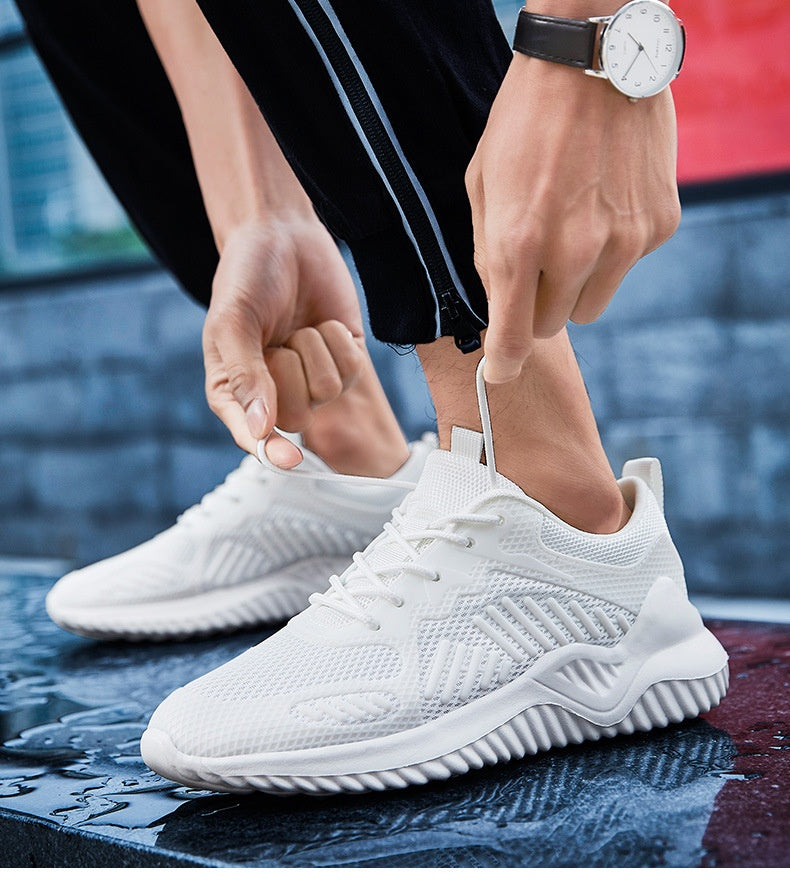 Mens Mesh Breathable Casual Running Shoes