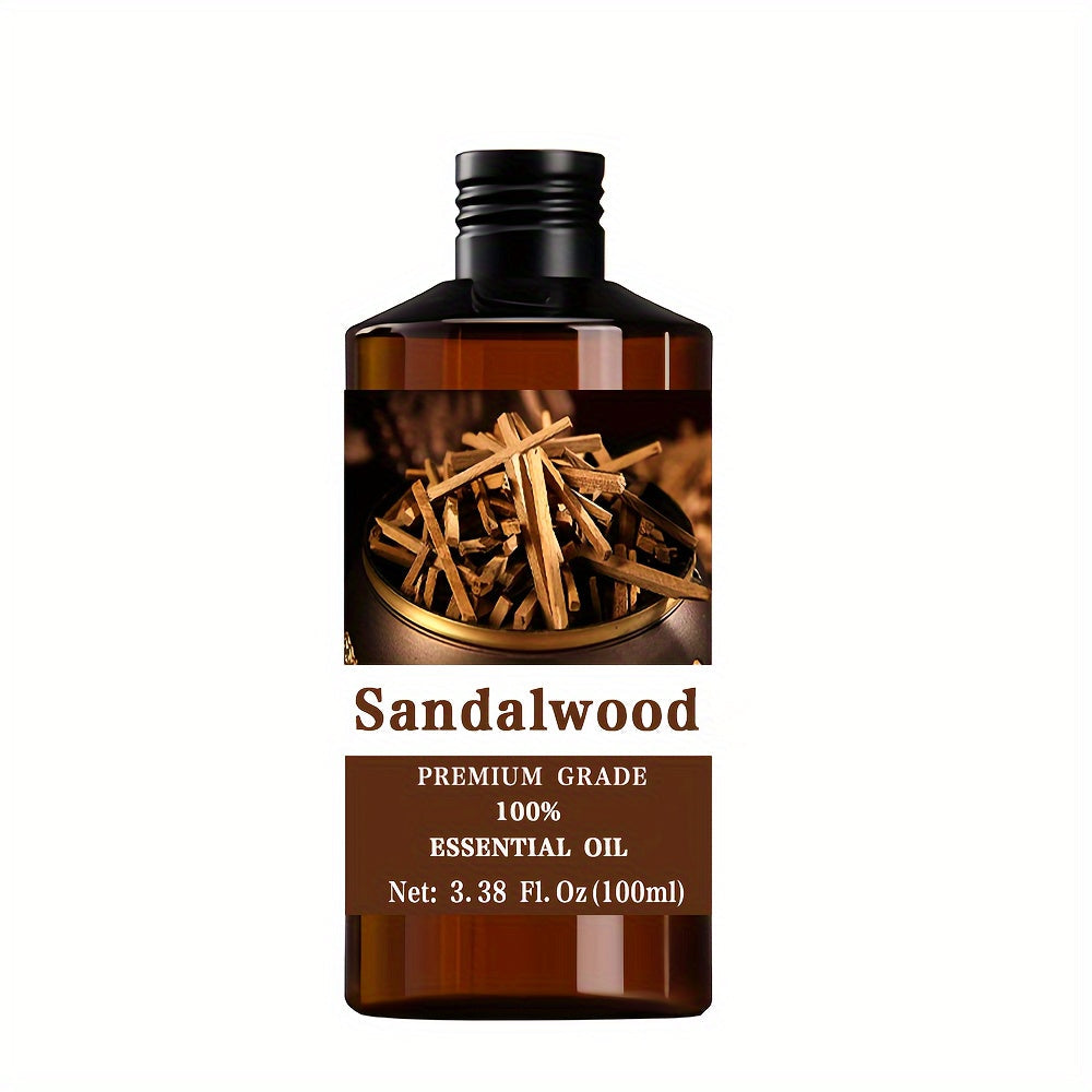 Essential Oil Sandalwood Aroma in 100ml Dropper Bottle for Diffuser, Massage and Meditation Use — image 7