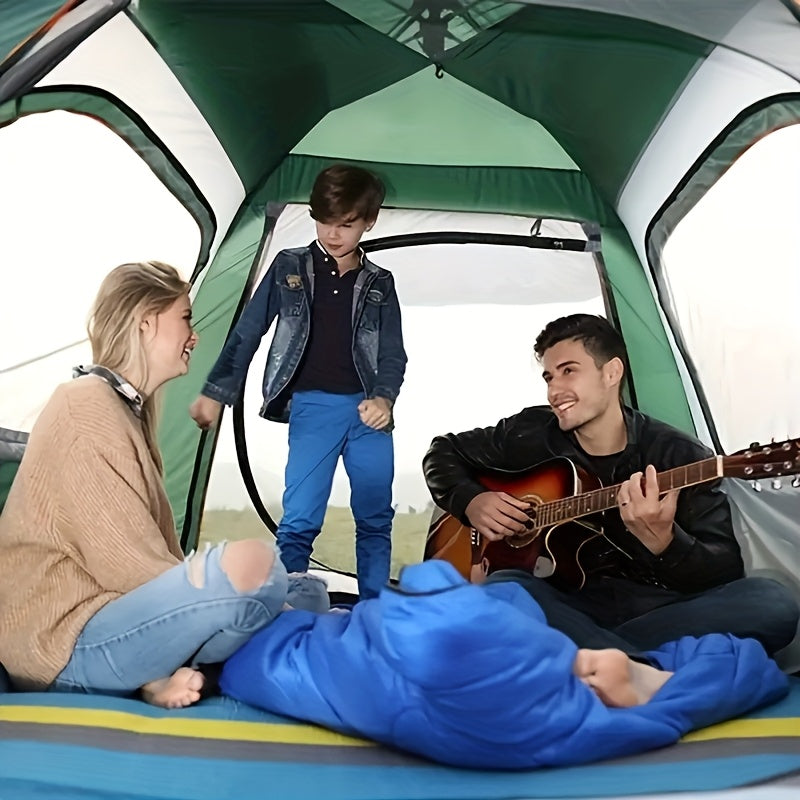 Four-Sided Beach Tent with Five Windows, 240 x 240 x 154 cm Size and Two Green Checkout Options — image 3