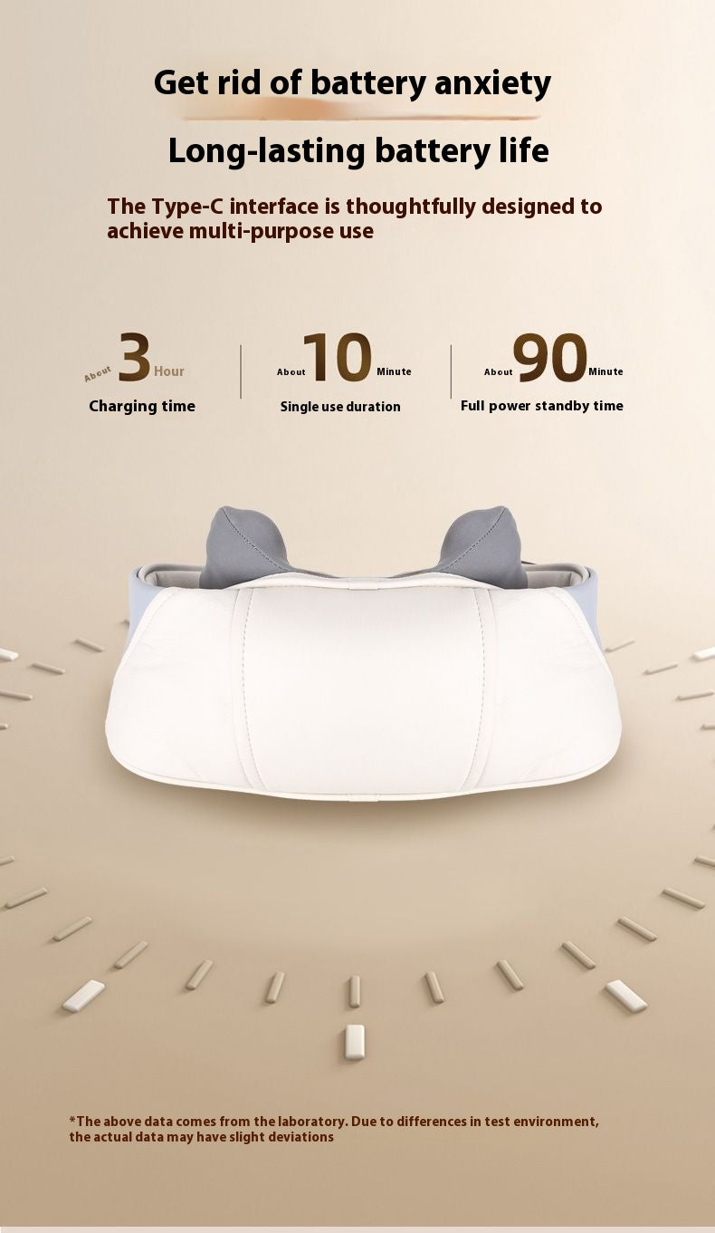 Electric Neck Massager Multifunctional Shoulder Waist Back Massage Instrument