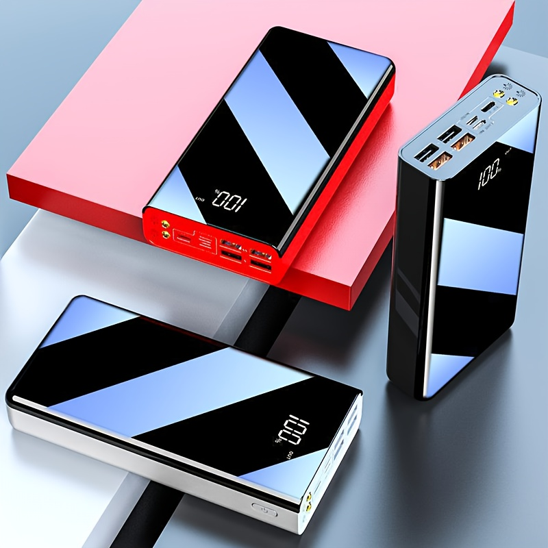 Power Bank 100000mAh 22.5W Super Fast Charging Two-Way USB-C Digital Display Large Capacity Portable Charger for Travel Campi
