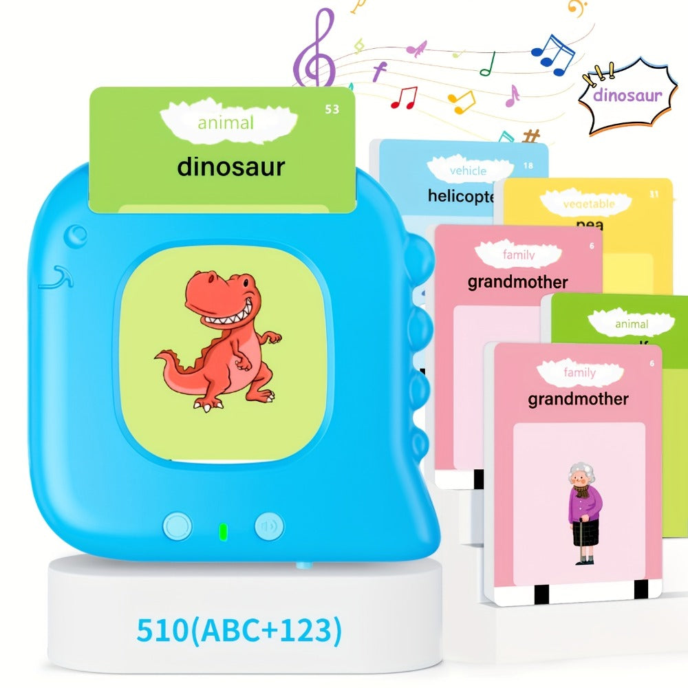 Talking Flash Cards for Kids 224 & 510 Words, Electronic Language Learning Device for Preschoolers Ages 3-6 — image 5
