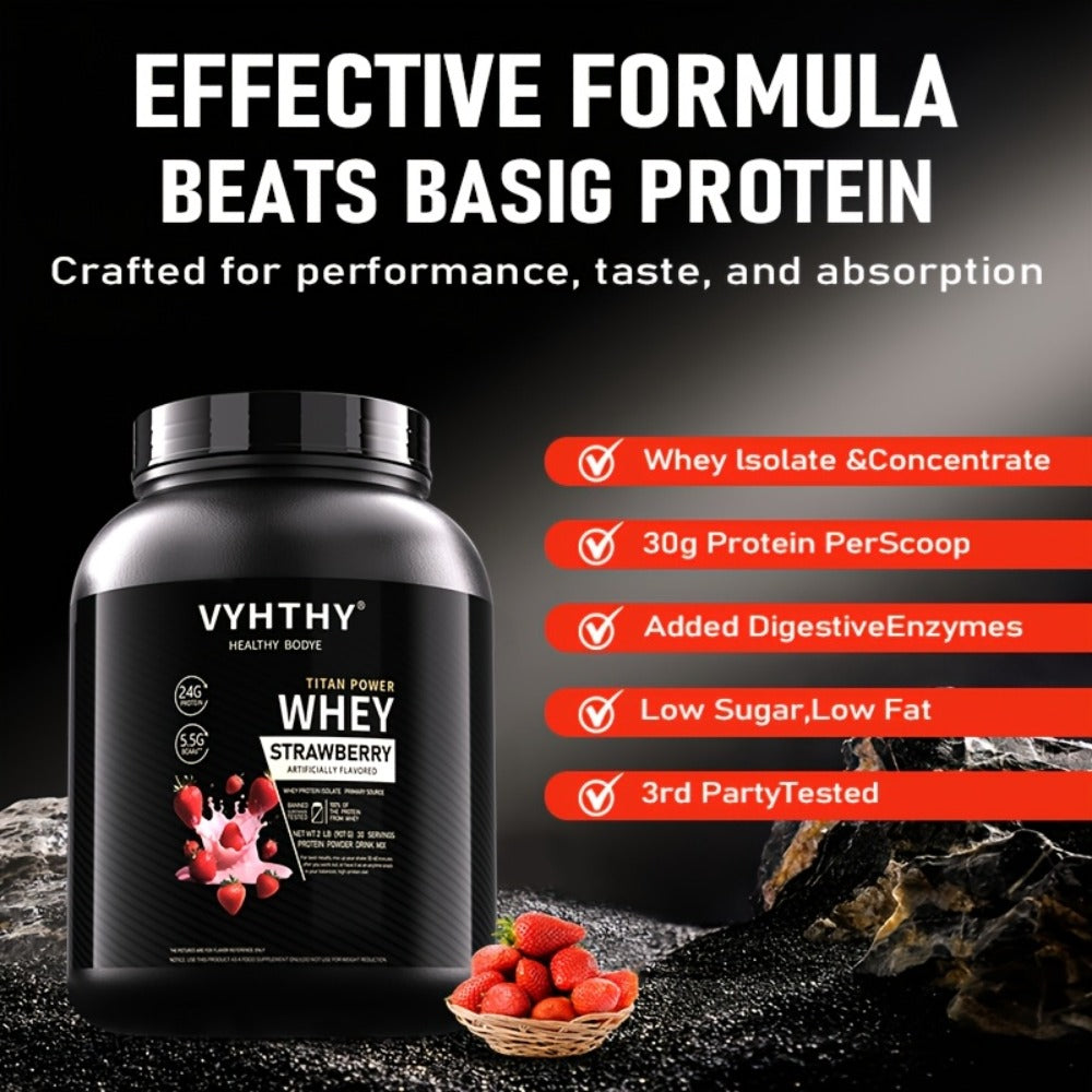 Whey Protein Powder Isolated & Hydrolyzed Blend with BCAAs, Low Carb Sports Nutrition Shake for Women — image 13
