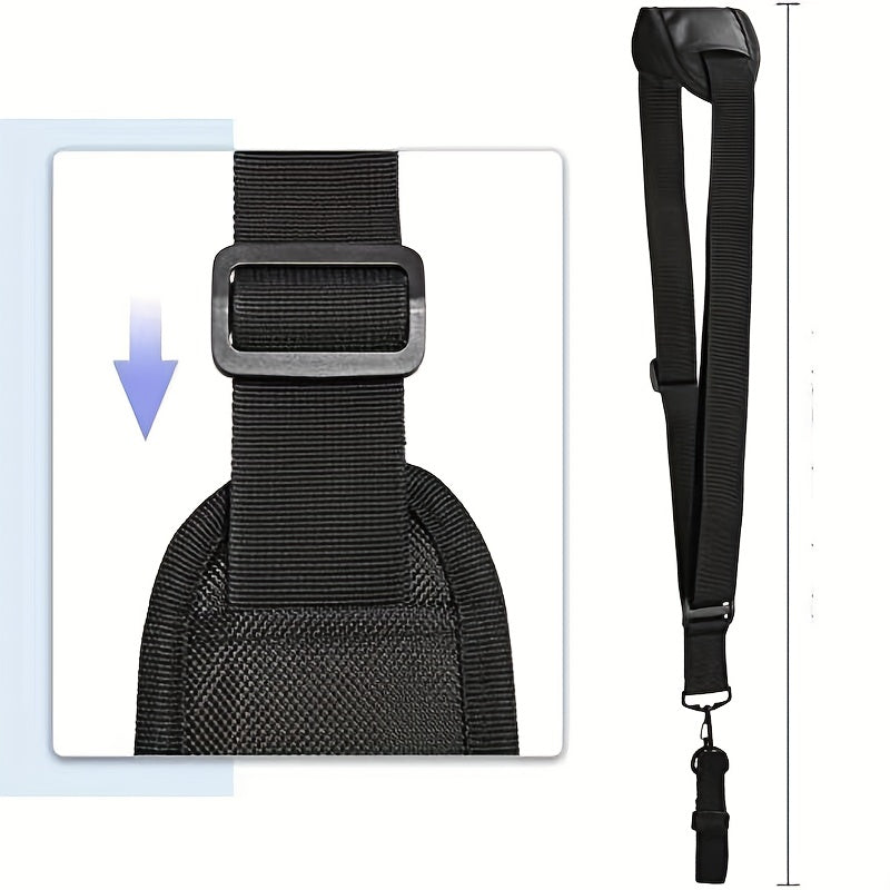 Weed Trimmer Shoulder Strap 2-Pack Upgraded Metal Clip Compatible with EGO Greenworks Leaf Blower Shrub Trimmer String Trimme