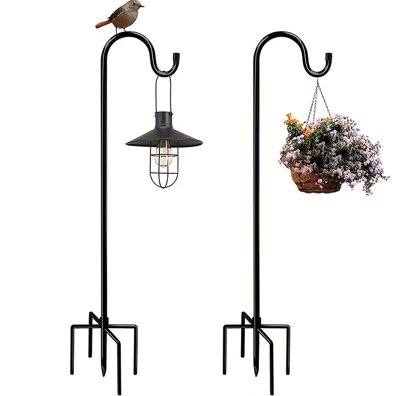 Shepherd's Hook | Heavy Duty Garden Pole Bird Feeder Plant Lantern — image 1