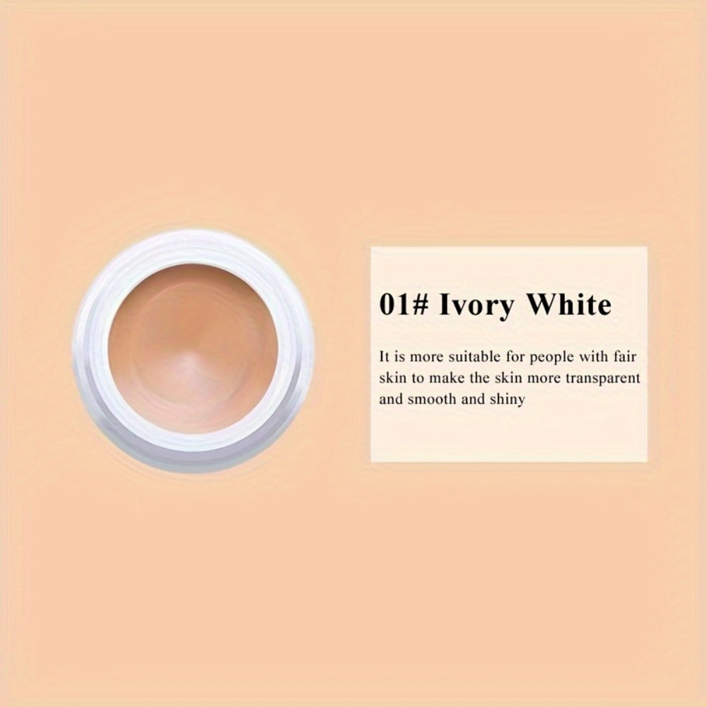 Three-Piece Cream Concealer Pot Set with Style 1, Style 2 and Style 3 Shades for Face Makeup Blending — image 4