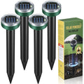 Solar Ultrasonic Pest Repeller Outdoor Rodent Stake for Yard Garden Farm Mole Snake Skunk Dog Device 2/4/6/10 Pack — image 6
