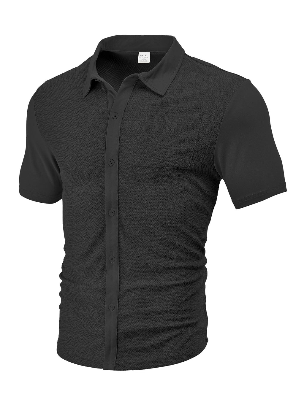 Men's Loose Short Sleeve Lapel Sport Casual