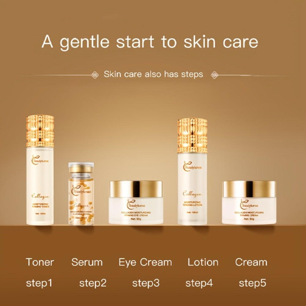 Skincare Set with Beautyluress Label, 14 Collagen Hyaluronic Acid and Niacinamide Product Pieces — image 15