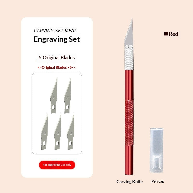 Aluminum Alloy Carving Knife Set