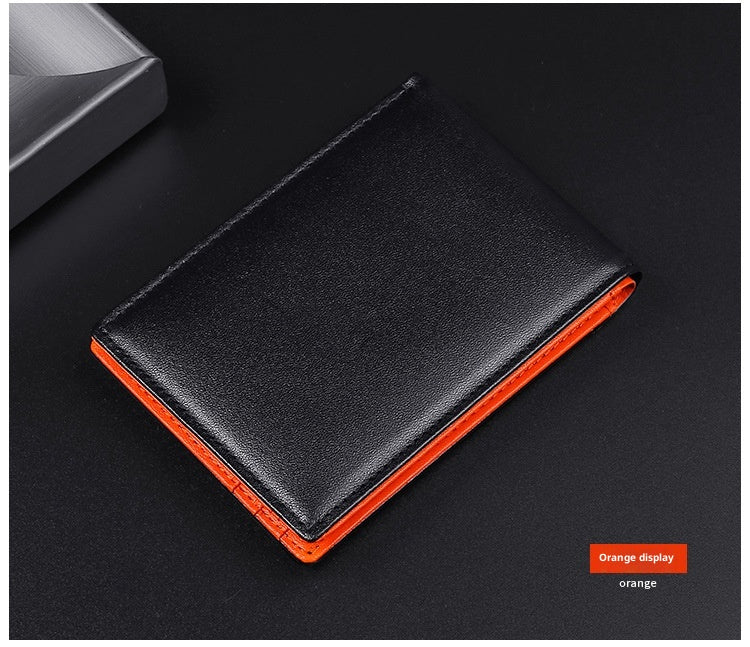 Multiple Card Slots RFID Anti-theft Credit Card Wallet