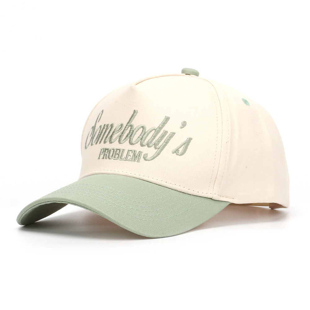 Breathable Sun Visor Cap With English Letters