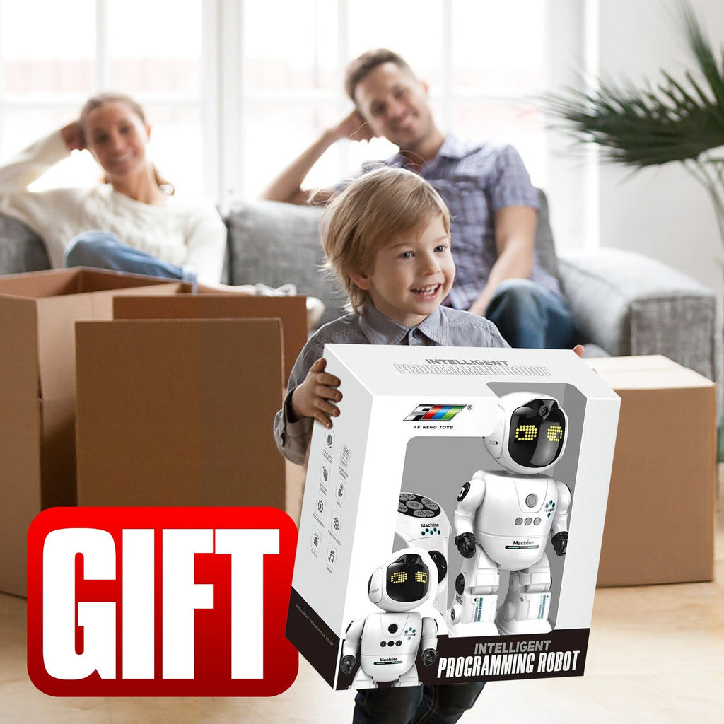 Gesture Control RC Robot Toy for Kids, Voice Recording, Programming, EMO LED Infrared Intelligent Interactive Robot — image 1