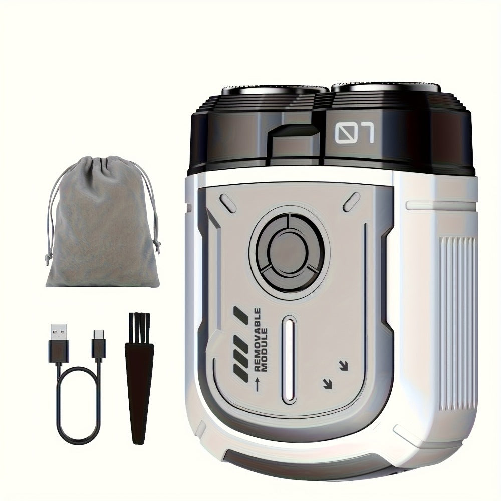 Electric Shaver Mini Dual Floating Blade with USB Charging and Select Waterproof or Digital Display Options — image 5
