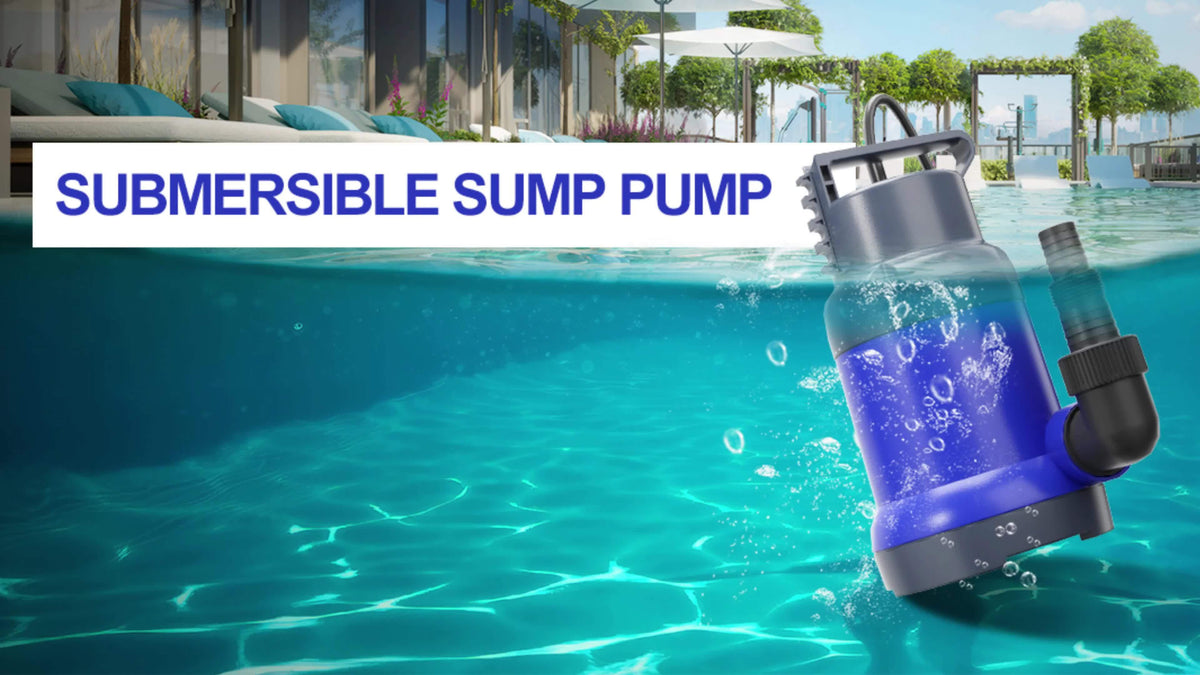 Submersible Sump Pump 1HP 4600GPH Portable Utility Water Pump for Pool Basement Flood Hot Tub — image 8