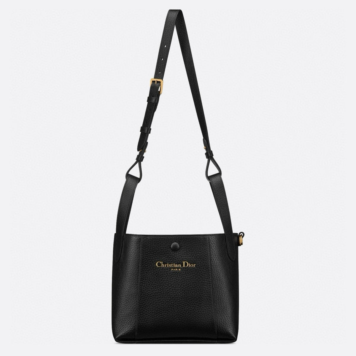 Dior Signature Women's Monogram Printed Solid Colour Grained Cowhide Leather Shoulder Tote Bucket Bag Bags #76662