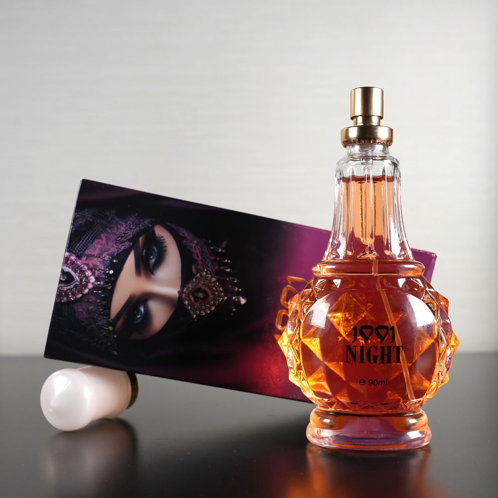 Arabian Perfume for Women 1001 Nights Floral Fruity Oriental Fragrance Spray Middle Eastern Scent Date Night Party Gift for H