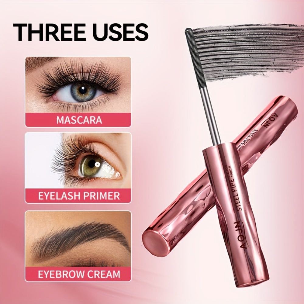 Mascara Primer Waterproof 24-Hour – Smudge-Proof Volumizing Eyelash Primer with Spiral Brush for Curling & Lengthening — imag