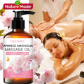Cherry Blossom Couples Massage Oil with Glycerin 100ml – Nourishing Hydrating Aromatherapy Body Oil Natural Relaxing Floral S