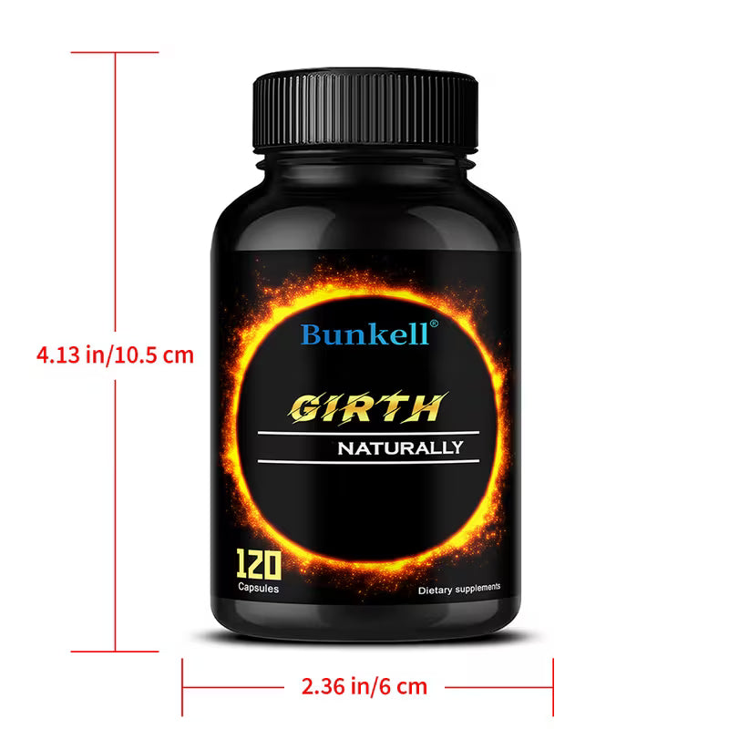 Bunkell Capsule Supplement, 120-Count Bottle with Two-Capsule Serving and 60-Serving Label — image 6