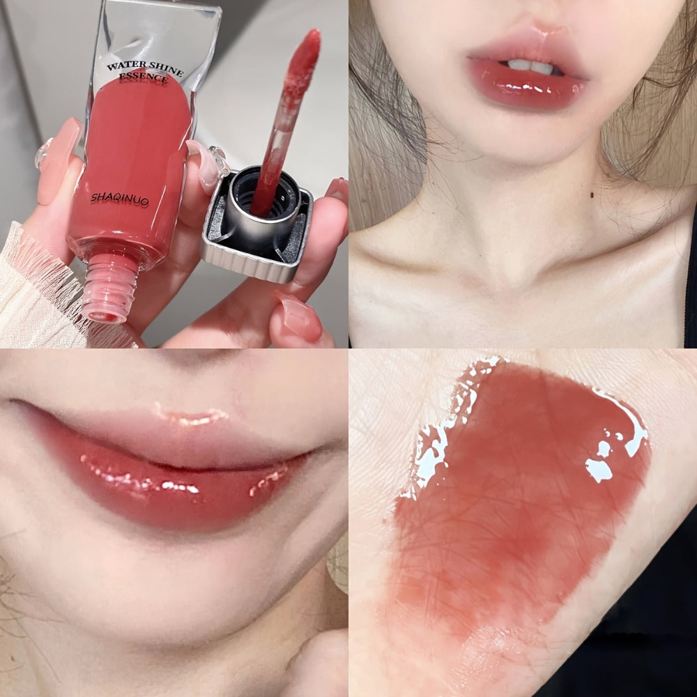 Five-Piece SHAQINUO Water-Shine Lip Gloss Set with Contoured Squeeze Tubes in Shades 01 through 05 — image 6