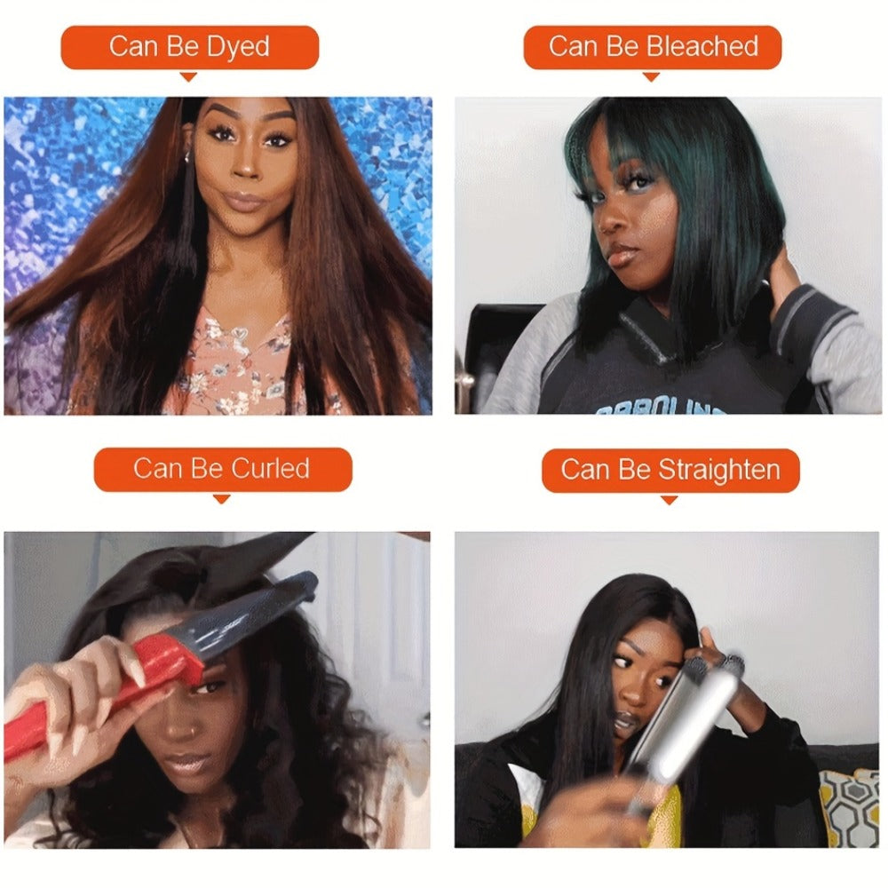 Clip In Human Hair Extensions Body Wave 8pcs 120g Full Head Real Human Hair Clip Ins Natural, for Home, Travel and Salon Hair