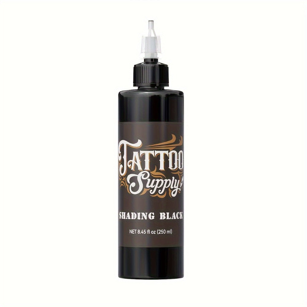 Tattoo Ink Neebol Lining and Shading Black Bottle Options in 100ml or 250ml with Four with Item-Specific Color, Capacity and 