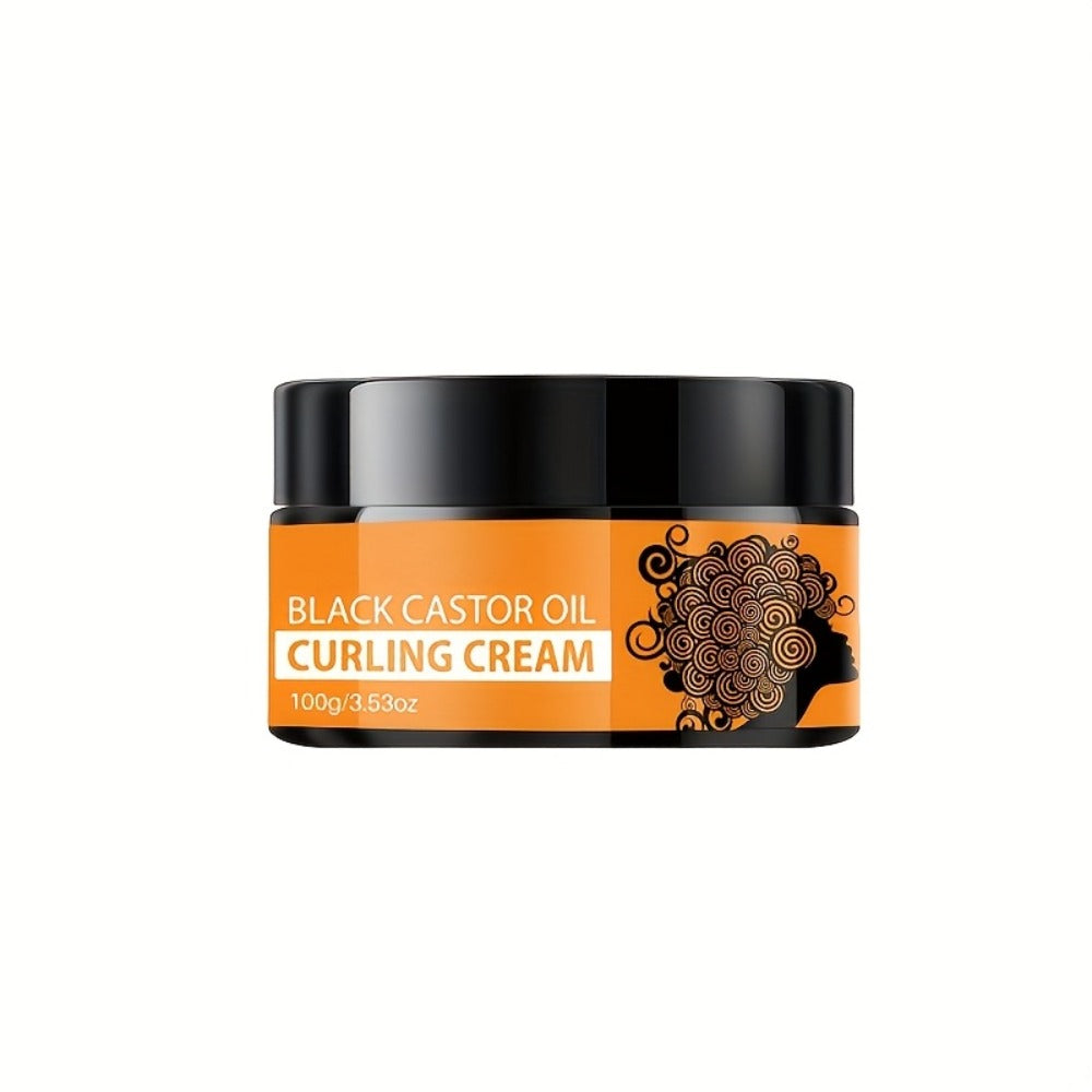 Castor Oil Curl Defining Cream 2-Pack, Deep Moisture Curl Styler with Rosemary & Coconut Oil, Frizz Control — image 10