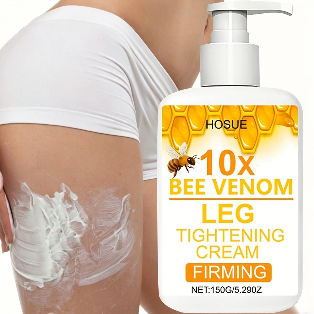 Body Cream HOSUE 150g Pump Bottle with Bee Venom Ingredient Label for Arms, Thighs and Abdomen Application — image 3
