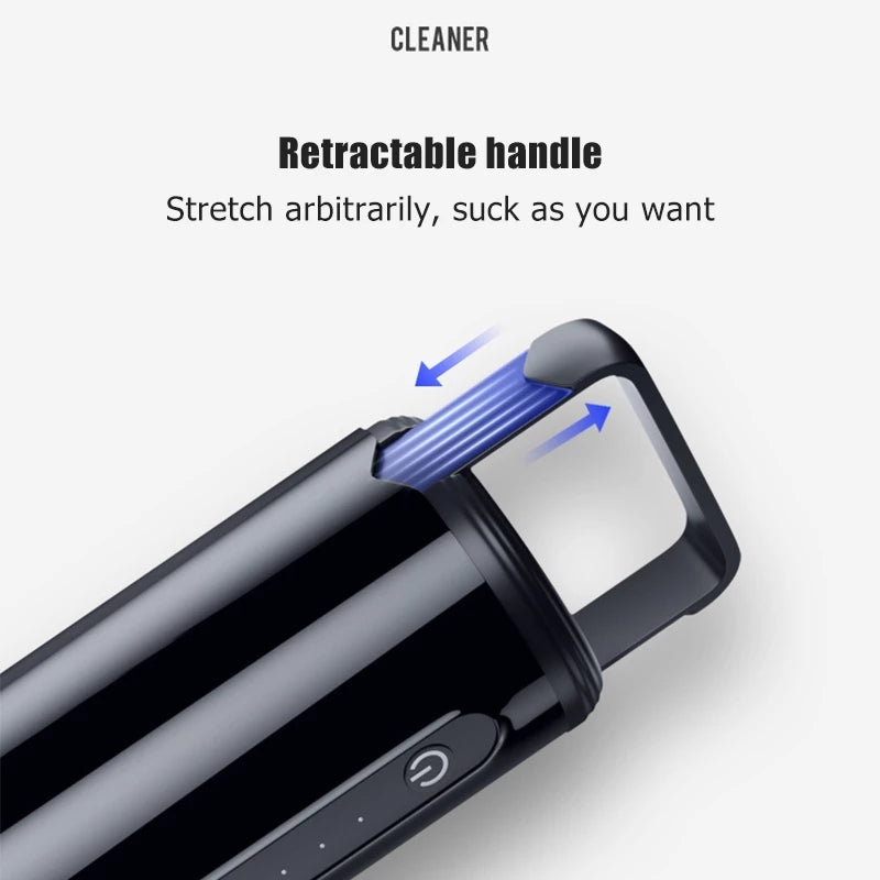 Cordless Car Vacuum Cleaner - Rechargeable Handheld High Power