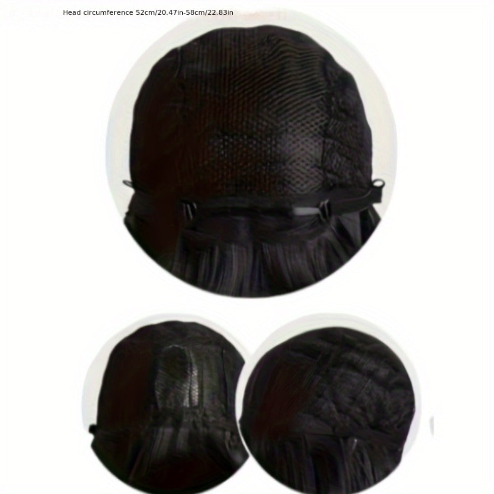 Synthetic Wig 28-Inch Big-Wave Curly Headband Style in Dark Brown or Black for Parties and Weddings — image 15
