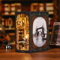 Film Darkroom Book Nook Kit with 405-Piece Vintage Photography Scene and Multiple Warm Lighting Points — image 1