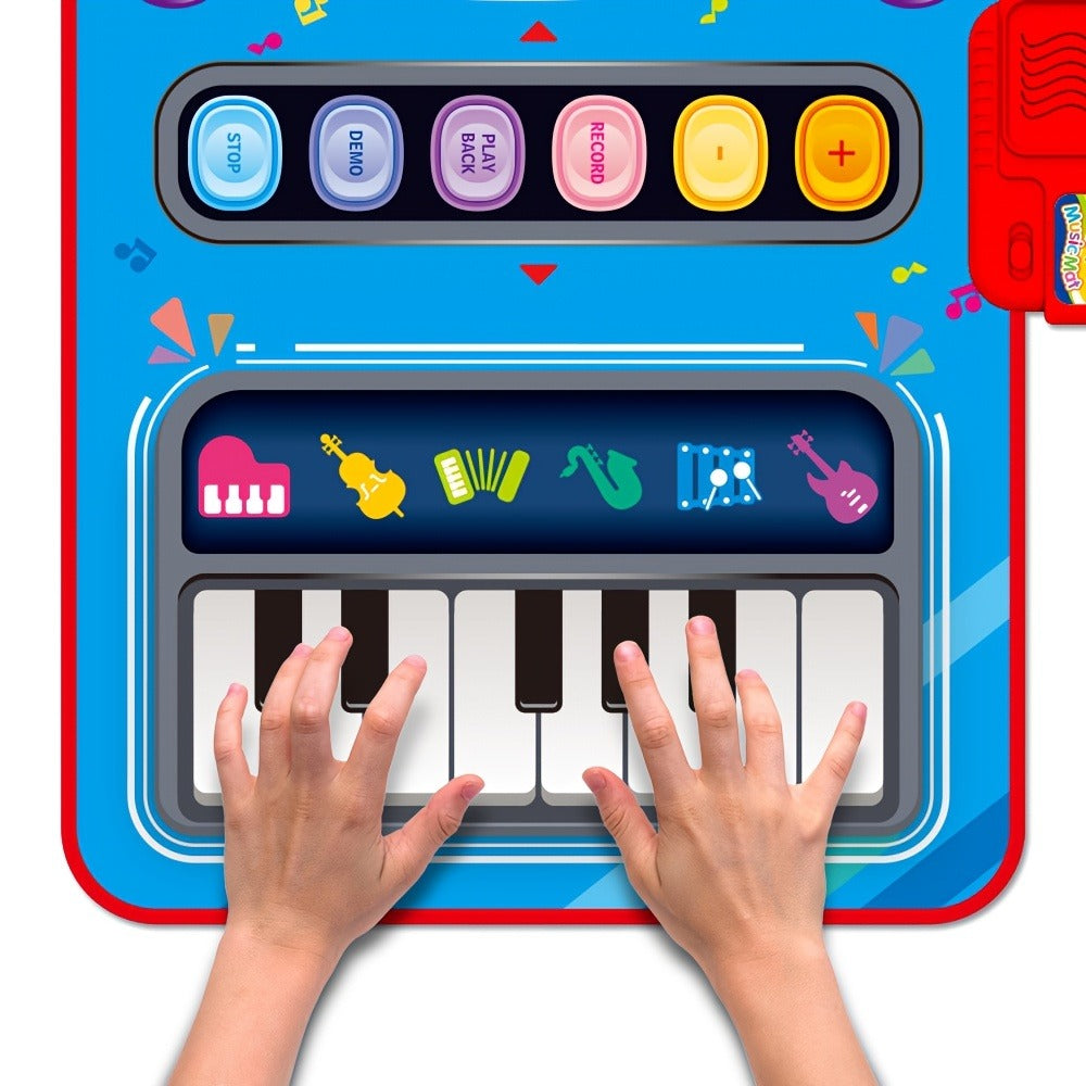 Kids Electronic Drum Music Mat, Multifunctional Musical Toy for Skill Development & Family Bonding — image 3