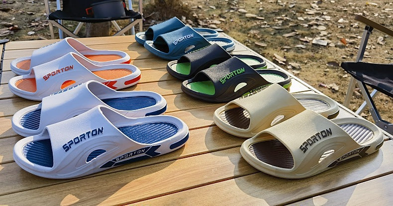 Fashionable Thick-soled Home Non-slip Slip-on Slippers