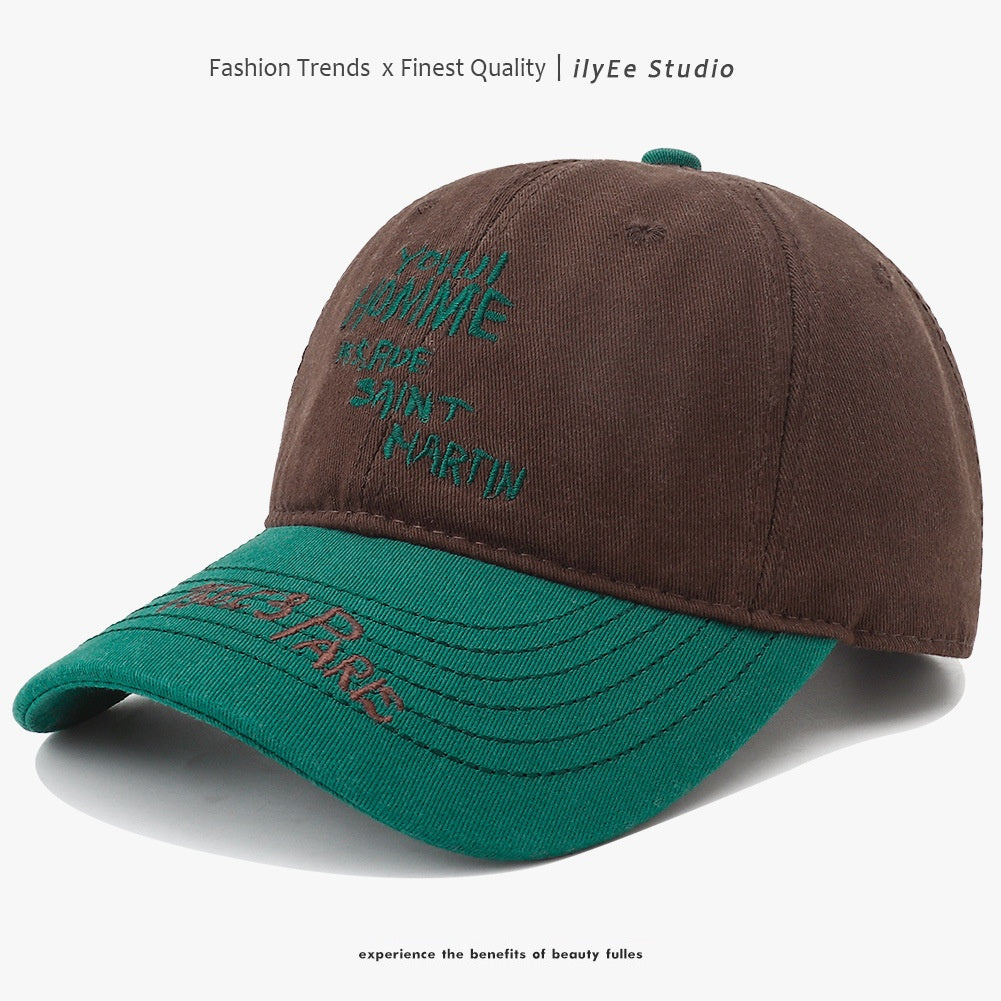 Big Head Circumference Peaked Cap Fashion Trendy Baseball Cap For Men