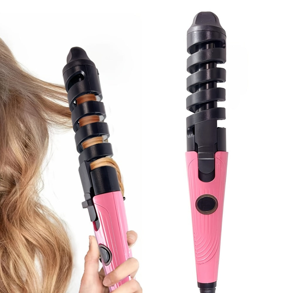 Spiral Curling Wand for Women Professional Hair Curler Electric Curl Iron Fast Heat-Up Waves, for Home, Travel and Salon Hair